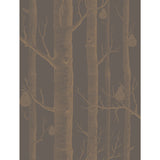 COLE & SON - WOODS & PEARS- BRONZE/BLACK - Wallcovering by the Roll
