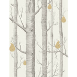 COLE & SON - WOODS & PEARS- CHARCL/LIN/GLD - Wallcovering by the Roll