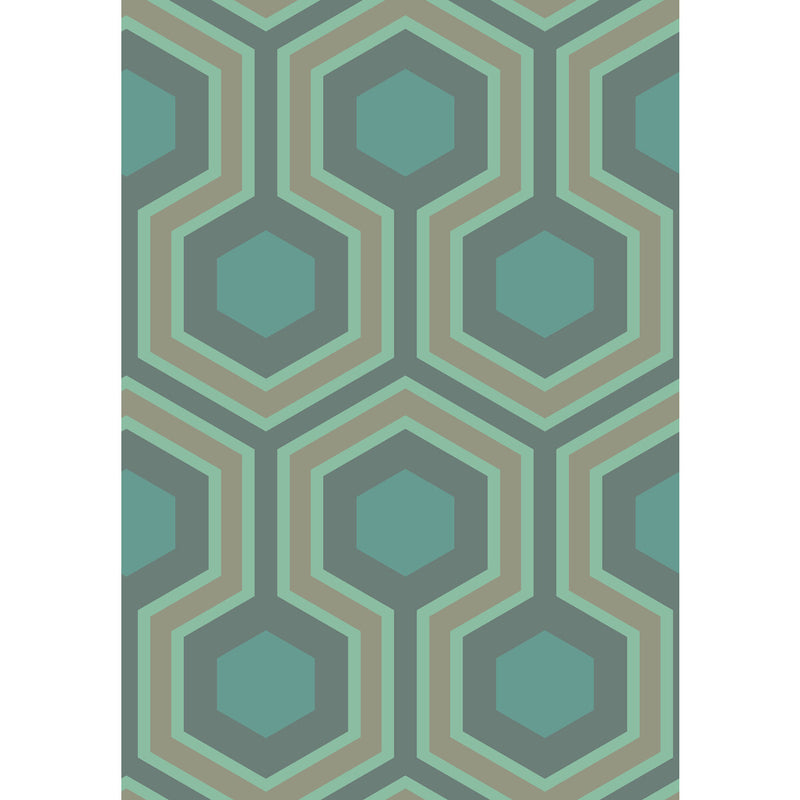 COLE & SON - HICKS GRAND- GREEN - Wallcovering by the Roll GREEN