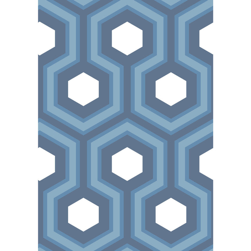 COLE & SON - HICKS GRAND- BLUE - Wallcovering by the Roll BLUE
