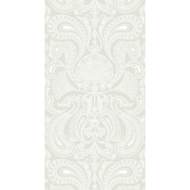 COLE & SON - MALABAR- WHITE/LINEN - Wallcovering by the Roll WHITE/LINEN
