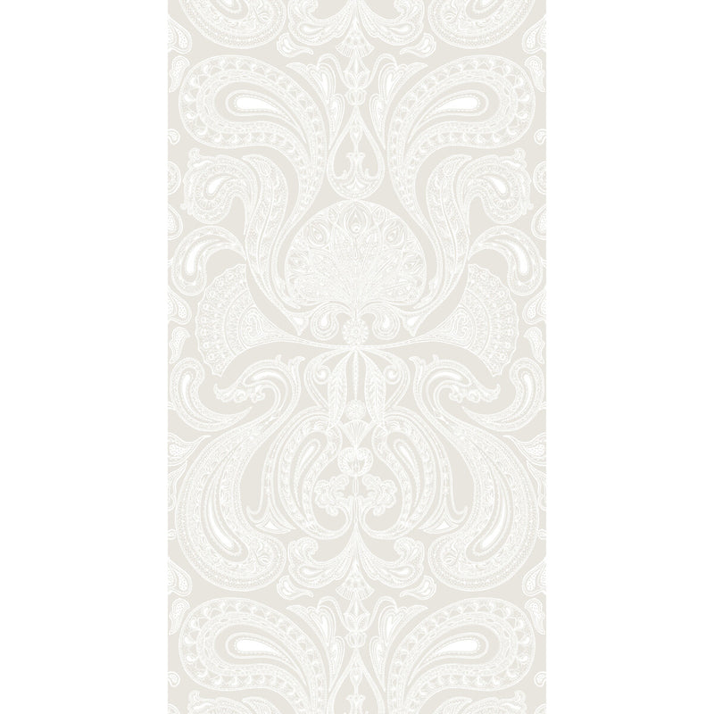COLE & SON - MALABAR- WHITE - Wallcovering by the Roll WHITE