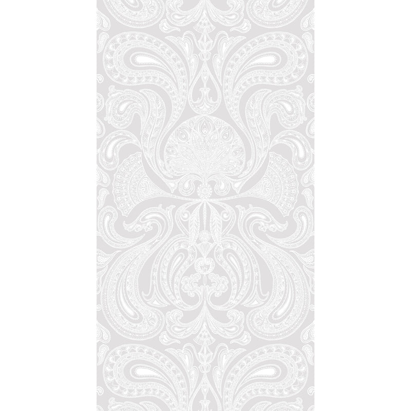 COLE & SON - MALABAR- WHITE/LILAC - Wallcovering by the Roll WHITE/LILAC