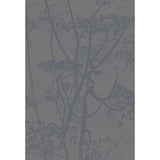 COLE & SON - COW PARSLEY- GILVER/BLACK - Wallcovering by the Roll
