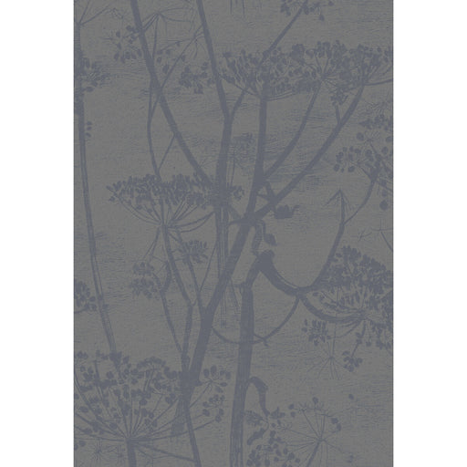 COLE & SON - COW PARSLEY- GILVER/BLACK - Wallcovering by the Roll GILVER/BLACK