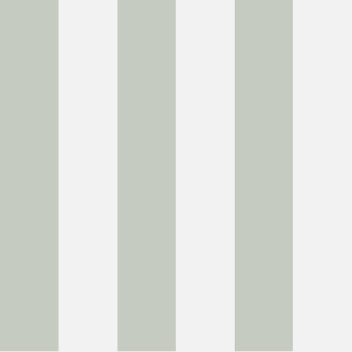 COLE & SON - GLASTONBURY STR- OLIVE & WHIT - Wallcovering by the Roll OLIVE & WHIT