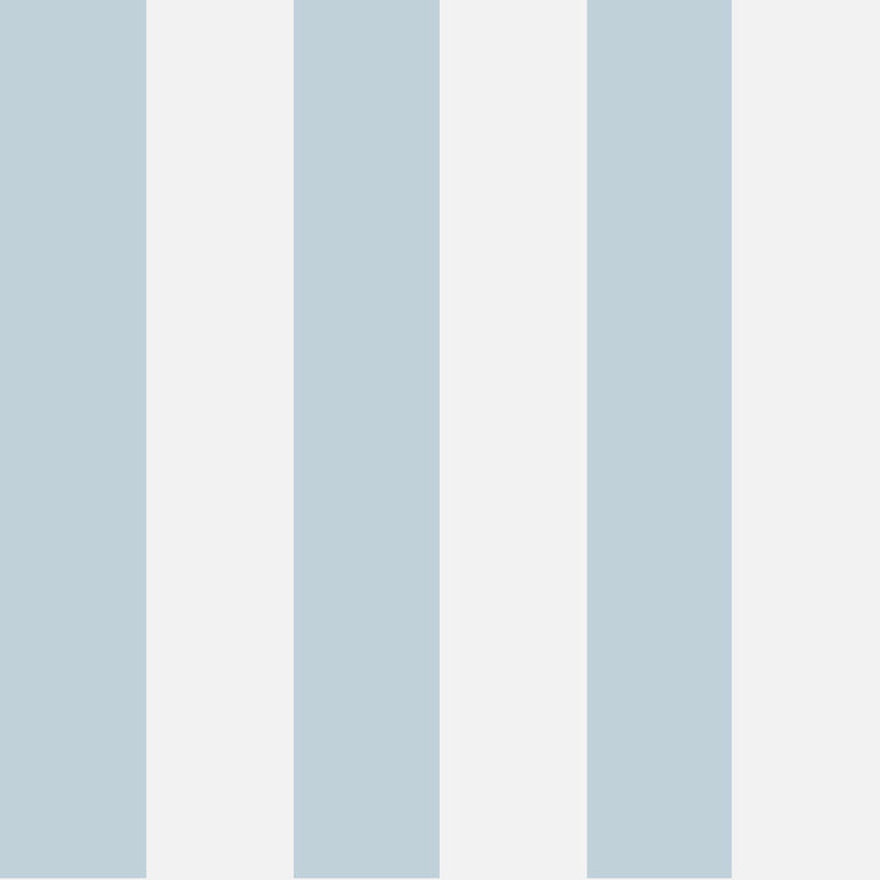 COLE & SON - GLASTONBURY STR- PALE BL & WT - Wallcovering by the Roll PALE BL & WT