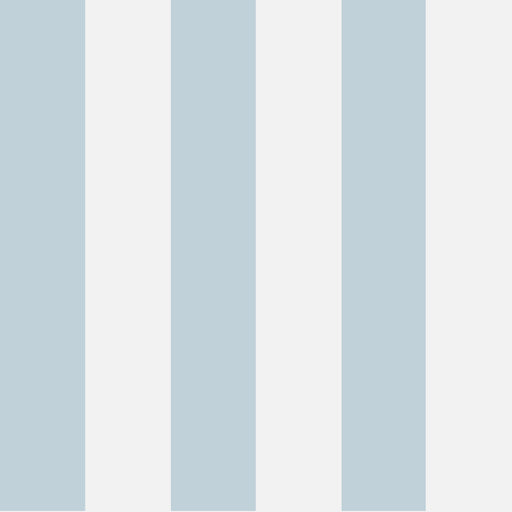COLE & SON - GLASTONBURY STR- PALE BL & WT - Wallcovering by the Roll PALE BL & WT