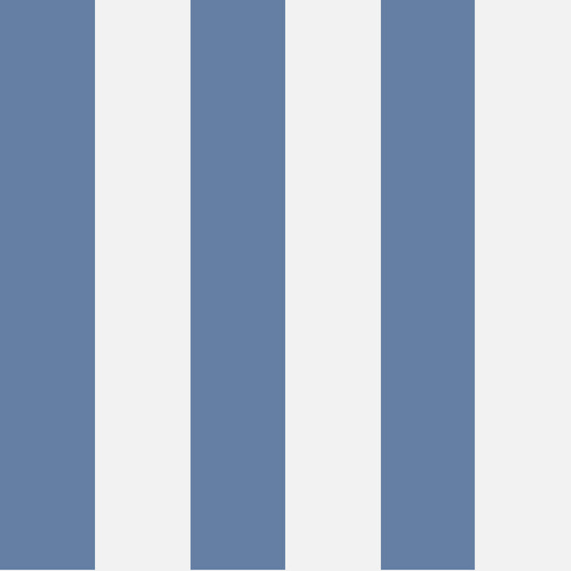 COLE & SON - GLASTONBURY STR- FRCH BL & WT - Wallcovering by the Roll FRCH BL & WT