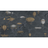 COLE & SON - MACCHINE VOLANTI- MIDNIGHT - Wallcovering by the Piece