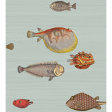 COLE & SON - ACQUARIO- PRINT ROOM BLUE - Wallcovering by the Roll