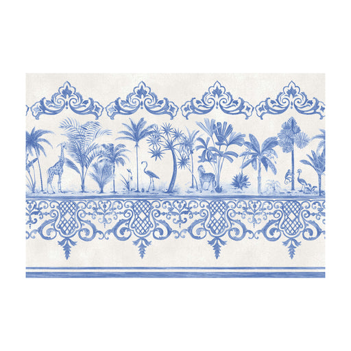 COLE & SON - ROU BORDER- COBALT BLUE - Wallcovering by the Roll COBALT BLUE