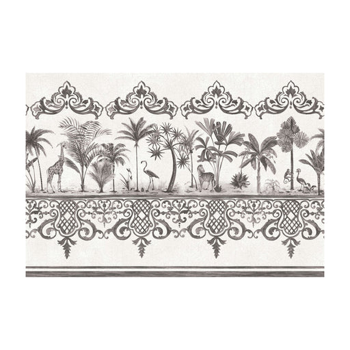 COLE & SON - ROU BORDER- CHARCOAL - Wallcovering by the Roll CHARCOAL
