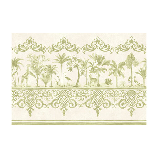 COLE & SON - ROU BORDER- OLD OLIVE - Wallcovering by the Roll OLD OLIVE