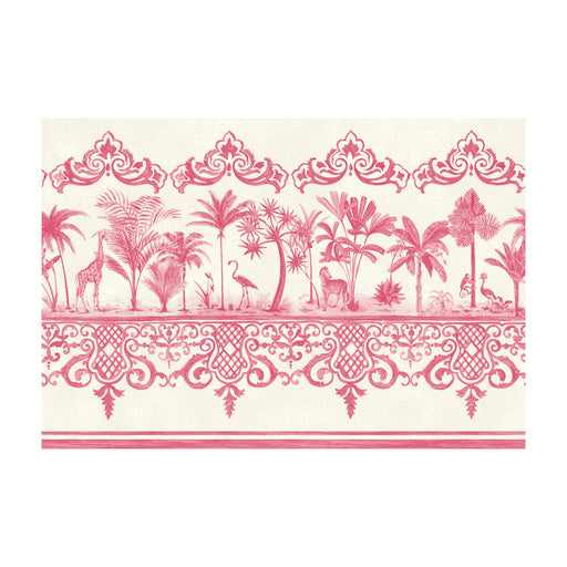 COLE & SON - ROU BORDER- ROSE PINK - Wallcovering by the Roll ROSE PINK