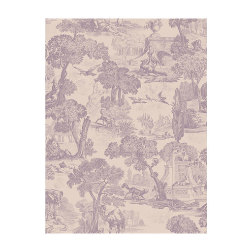 COLE & SON - VERSAILLES WP- MULBERRY - Wallcovering by the Roll MULBERRY