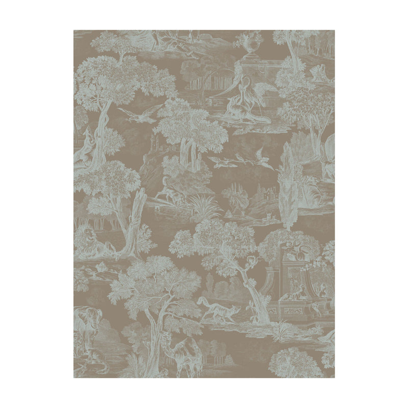 COLE & SON - VERSAILLES WP- TEAL - Wallcovering by the Roll TEAL