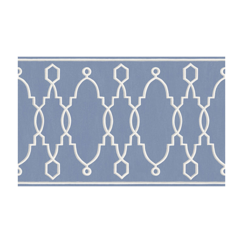 COLE & SON - PARTERRE BORDER- COBALT BLUE - Wallcovering by the Roll COBALT BLUE