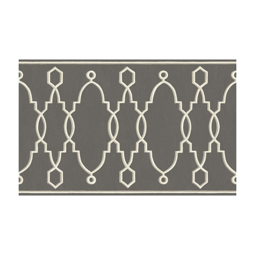 COLE & SON - PARTERRE BORDER- CHARCOAL - Wallcovering by the Roll CHARCOAL