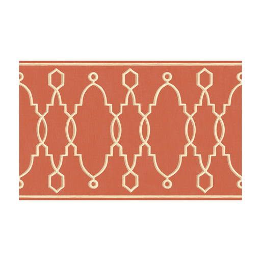 COLE & SON - PARTERRE BORDER- RED - Wallcovering by the Roll RED