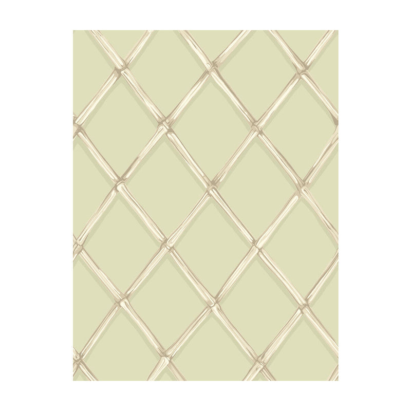 COLE & SON - BAGATELLE- OLIVE - Wallcovering by the Roll OLIVE