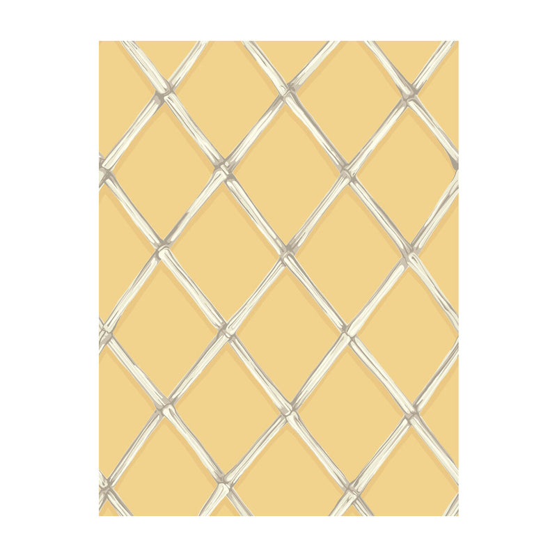 COLE & SON - BAGATELLE- YELLOW - Wallcovering by the Roll YELLOW
