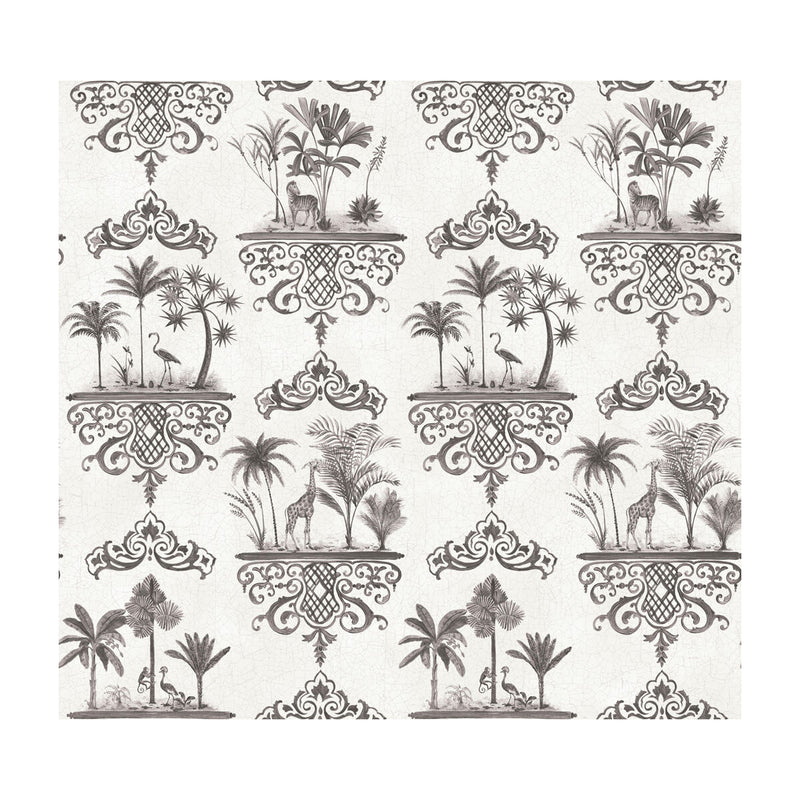 COLE & SON - ROUSSEAU- CHARCOAL - Wallcovering by the Roll CHARCOAL