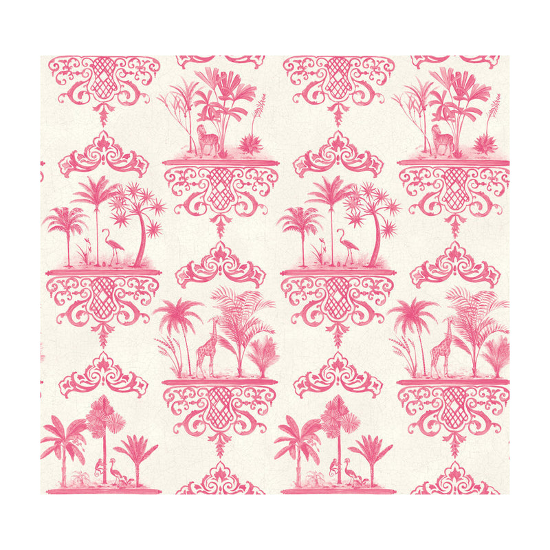 COLE & SON - ROUSSEAU- ROSE PINK - Wallcovering by the Roll ROSE PINK