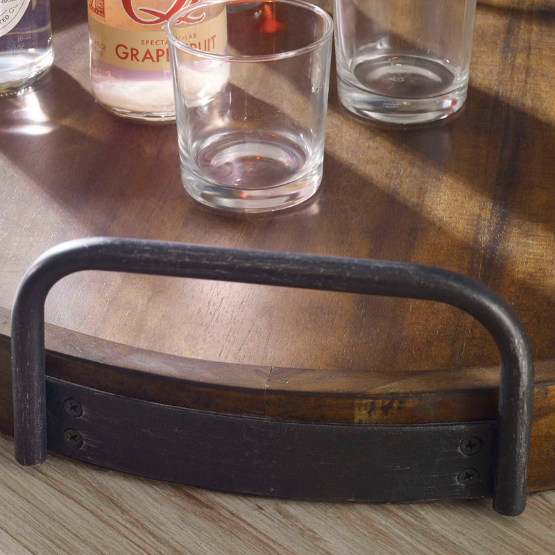 Uttermost Reine Round Wooden Tray