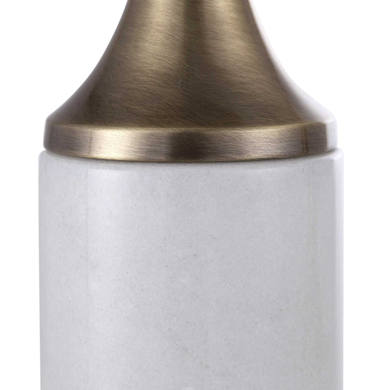 Uttermost Castiel Marble Candleholders Set/2