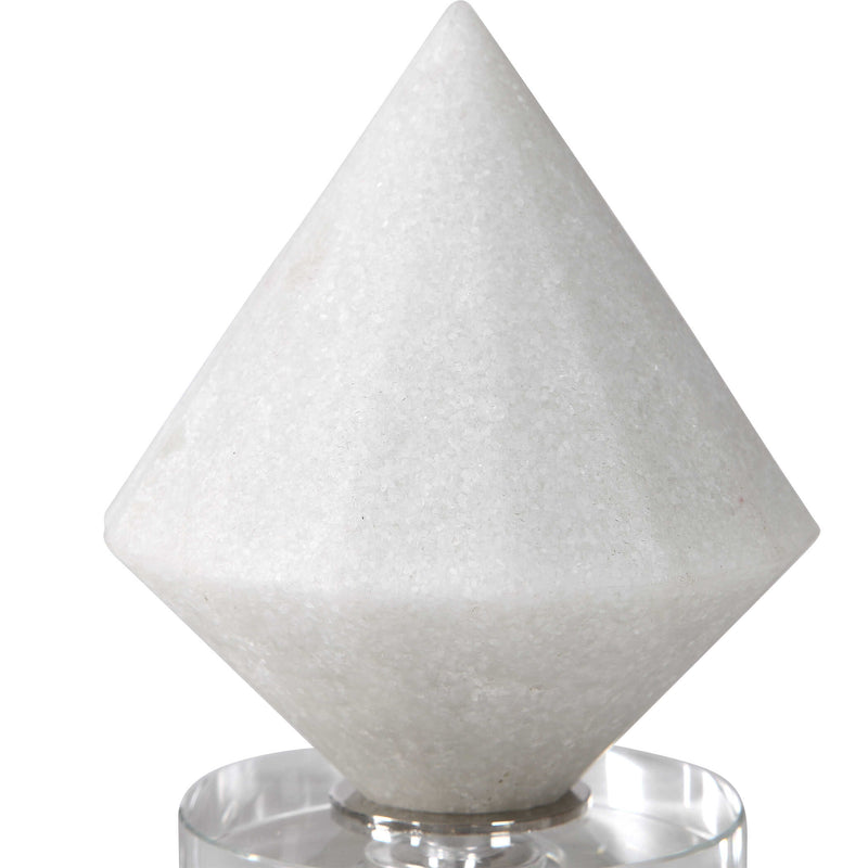 Uttermost Alize White Stone Sculptures Set/3