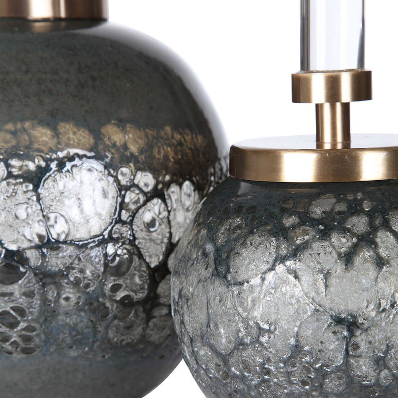 Uttermost Cessair Art Glass Bottles Set/2