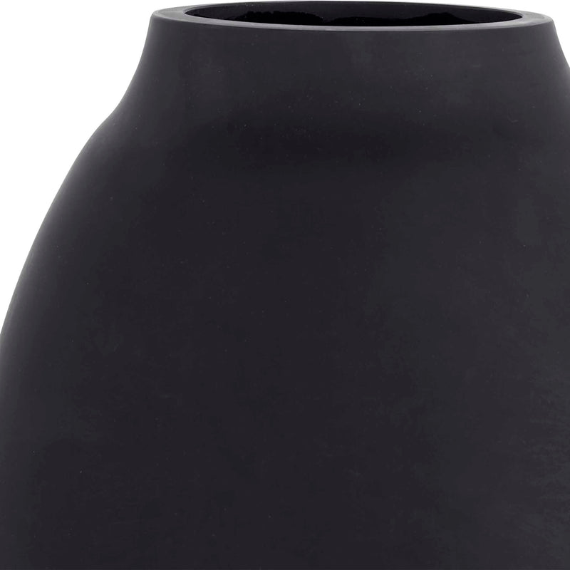 Uttermost Hearth Matte Black Vases Set/3
