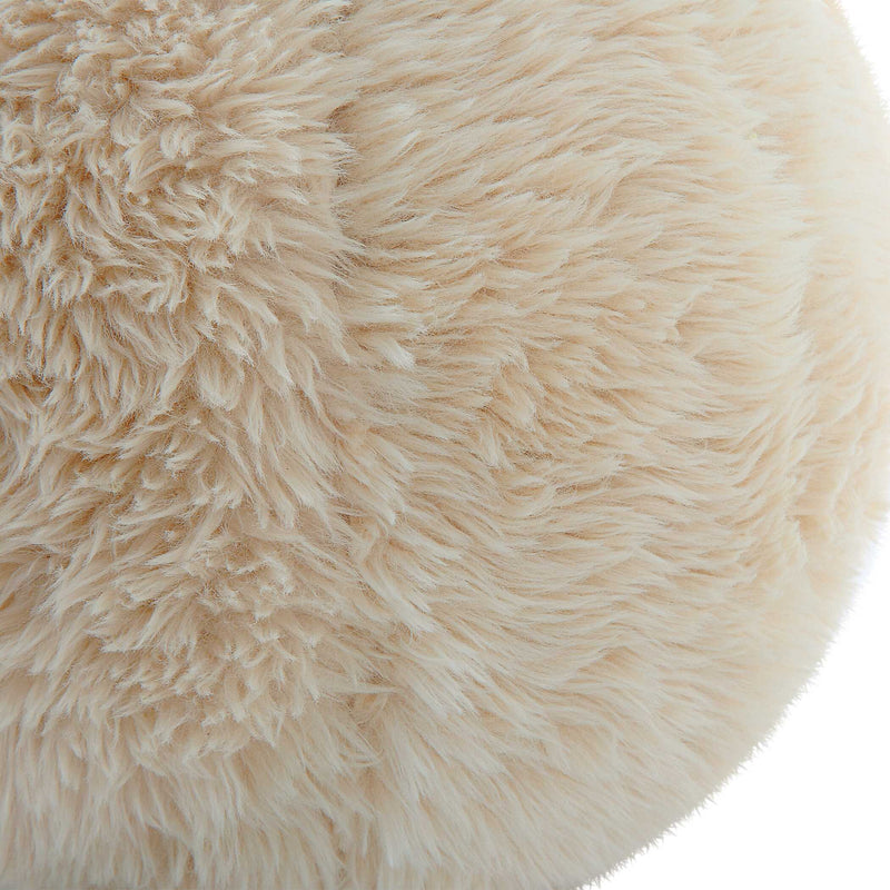 Uttermost Abide Ball Sheepskin Pillows Set/2
