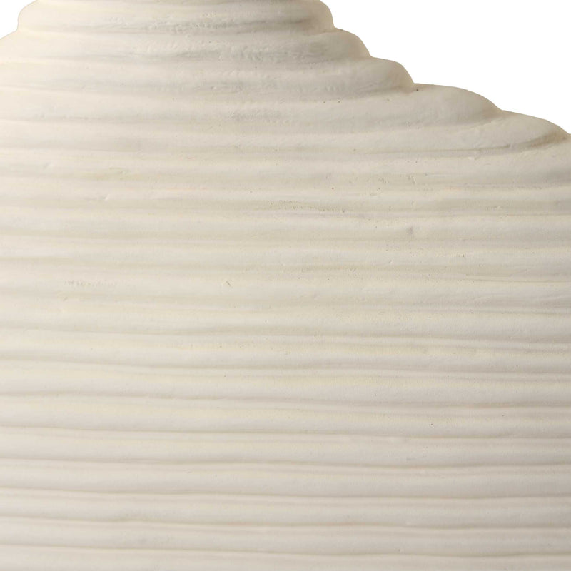 Uttermost Duostacked Matte White Vases Set/2
