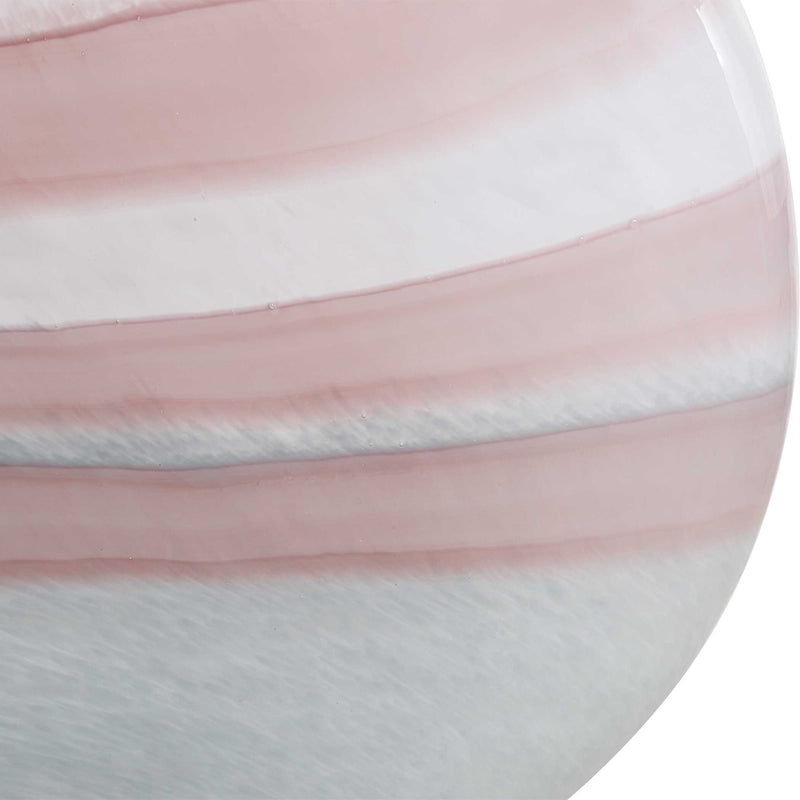 Uttermost Blush Swirl Glass Vases Set/2