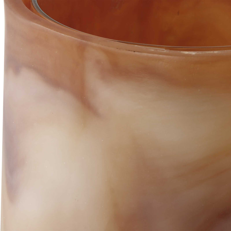 Uttermost Iced Mocha Vase