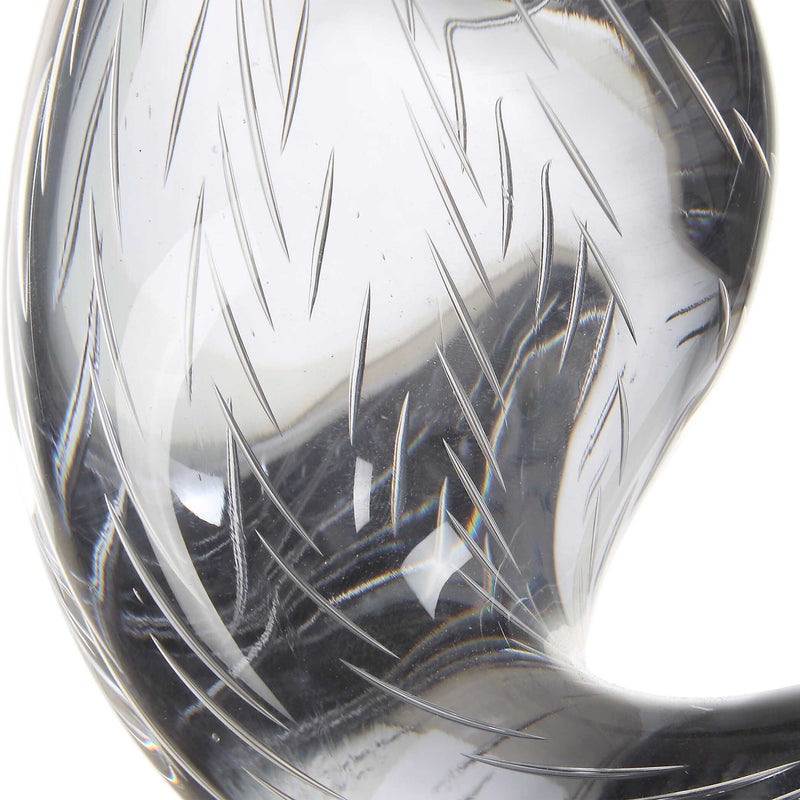 Uttermost Luminous Twist Glass Sculpture