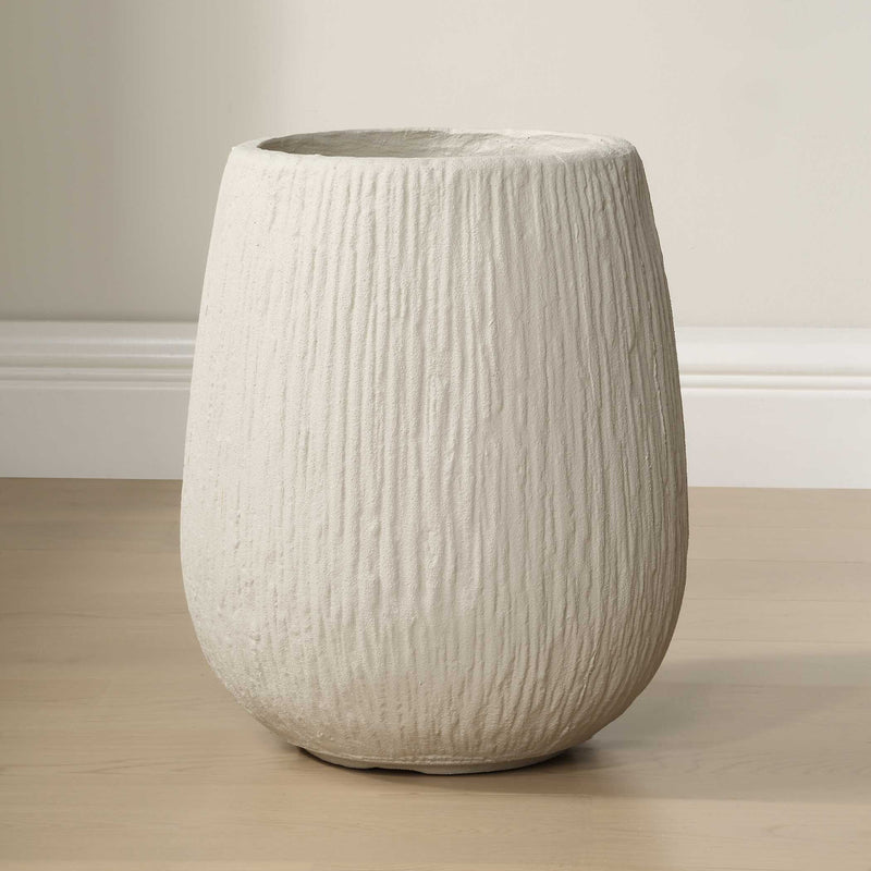 Uttermost Rustic Ridge Off-White Outdoor Planter