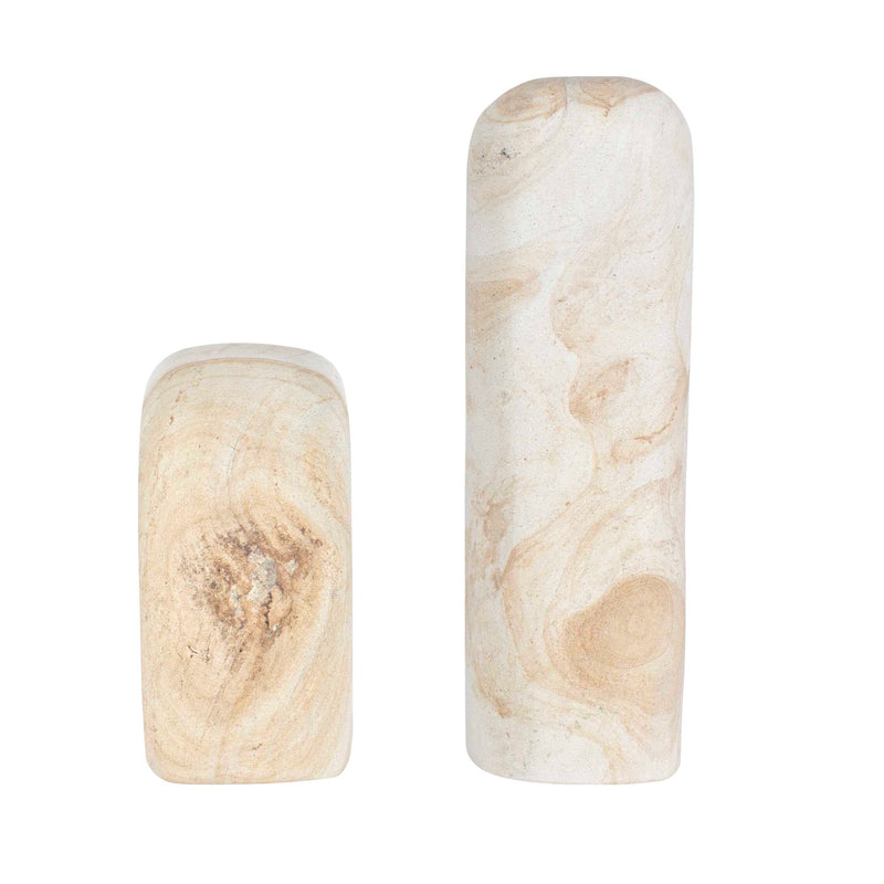 Uttermost Stone Flow Outdoor Sculptures Set/2
