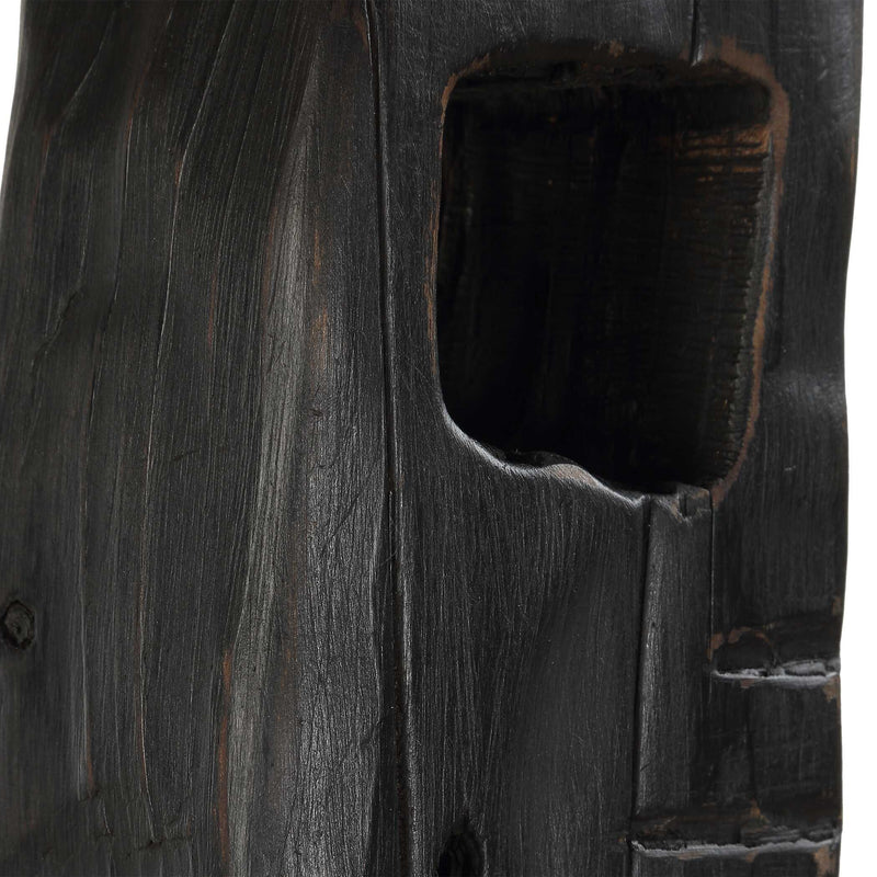 Uttermost Cipher Black Wood Totems Set/2
