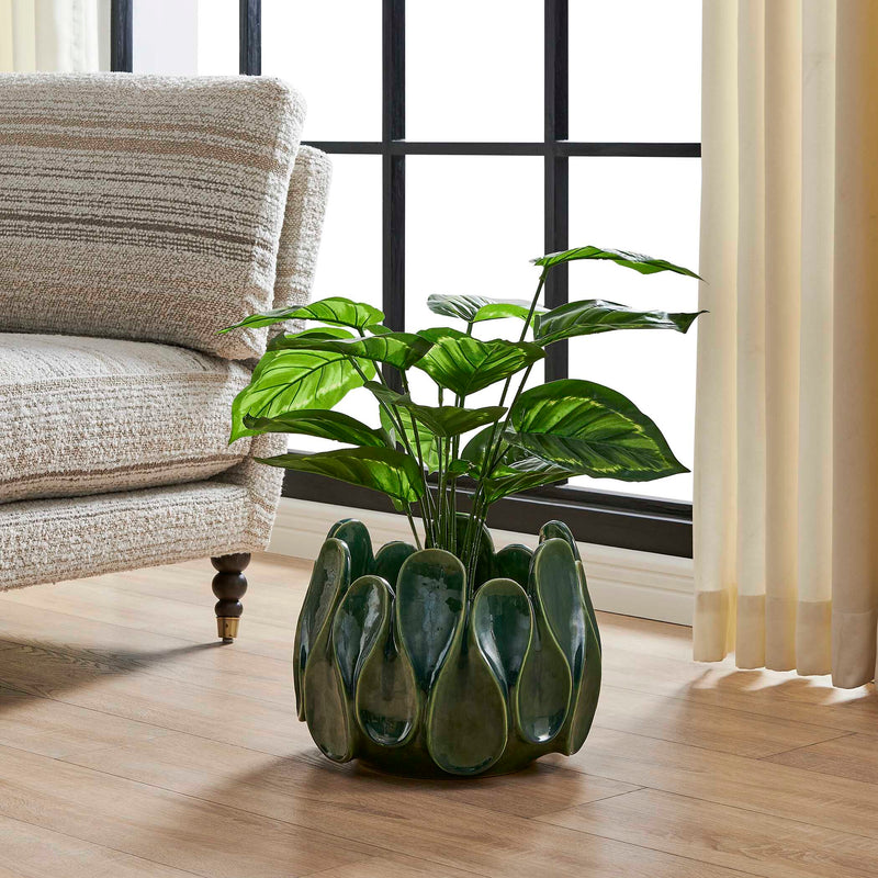 Uttermost Petal Pinch Indoor-Outdoor Bowl