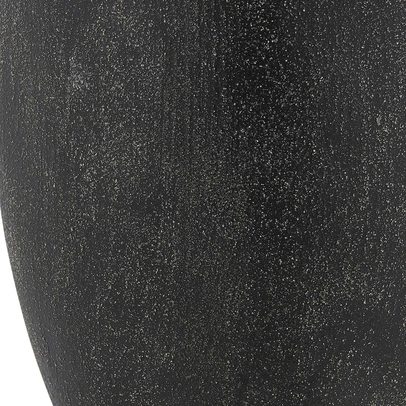 Uttermost Komorebi Indoor-Outdoor Black Vases Set/2