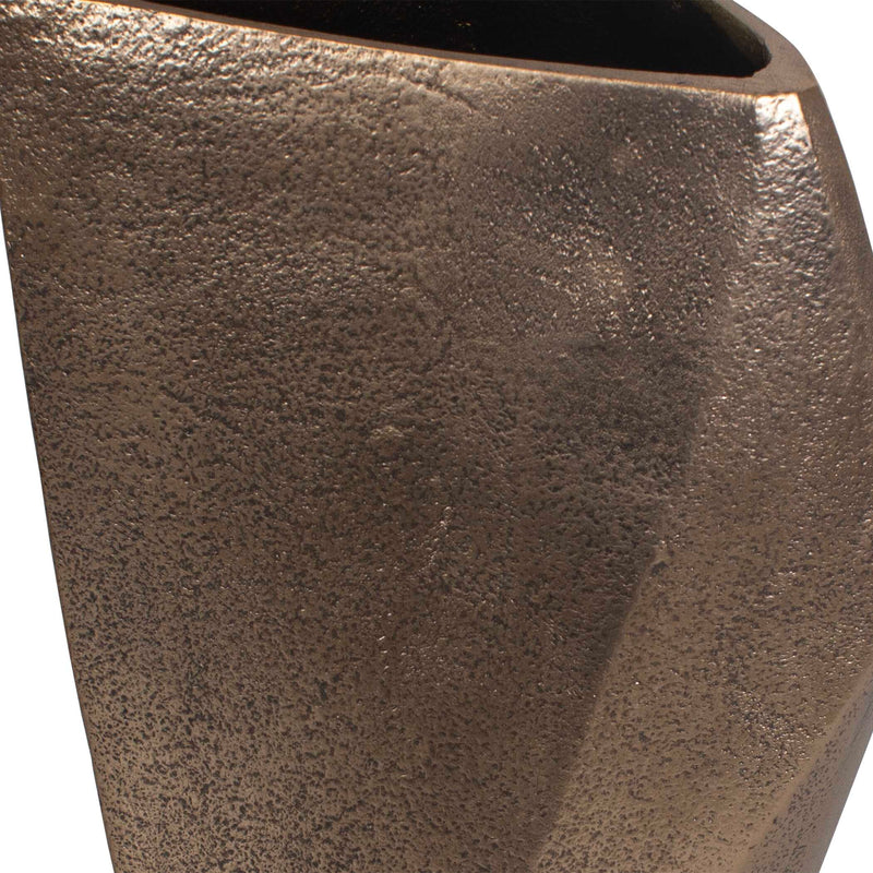 Uttermost GeoForm Indoor-Outdoor Brass Vases Set/2