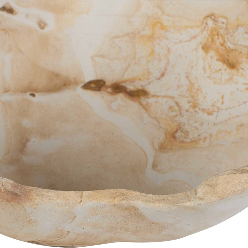 Uttermost Sahara Bloom Indoor-Outdoor Stone Bowl