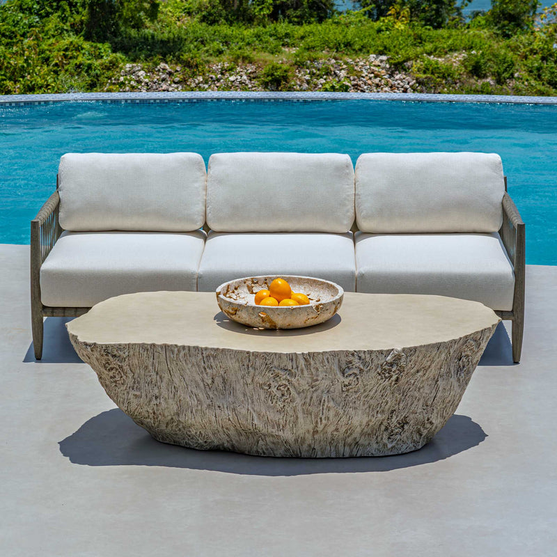 Uttermost Quarried Stone Indoor-Outdoor Bowl