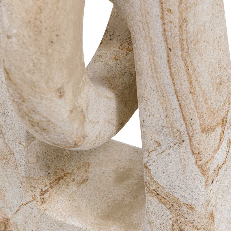 Uttermost Continuum Indoor-Outdoor Stone Sculpture