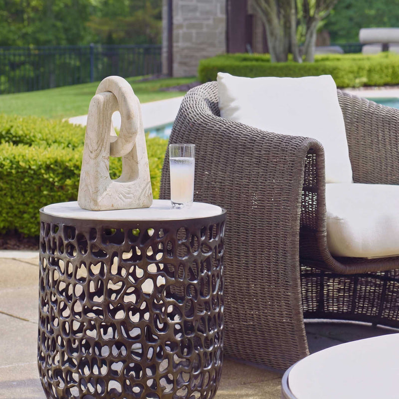 Uttermost Continuum Indoor-Outdoor Stone Sculpture