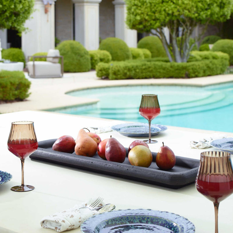 Uttermost Shadowline Indoor-Outdoor Black Tray