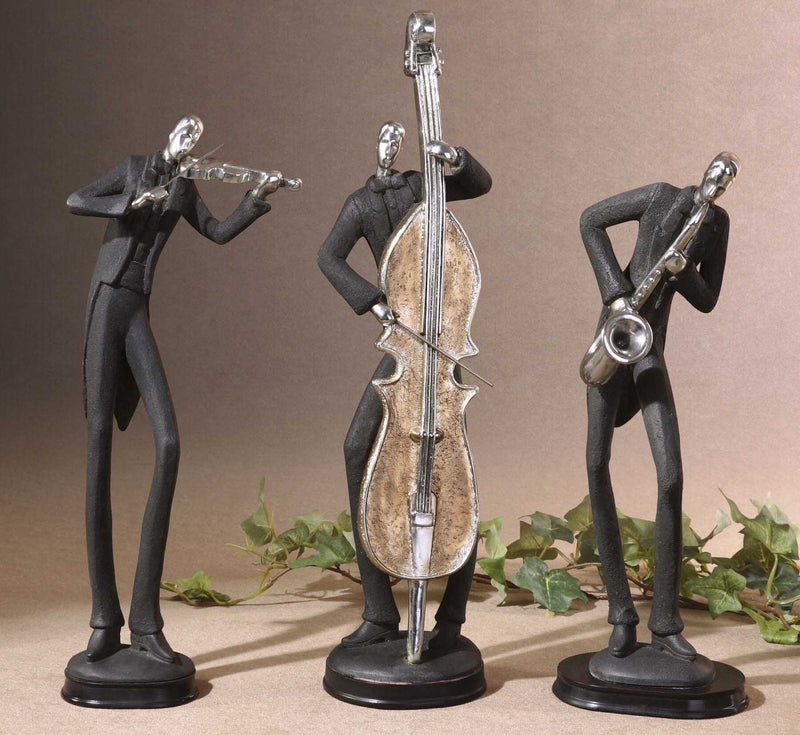 Uttermost Musicians Decorative Figurines Set/3